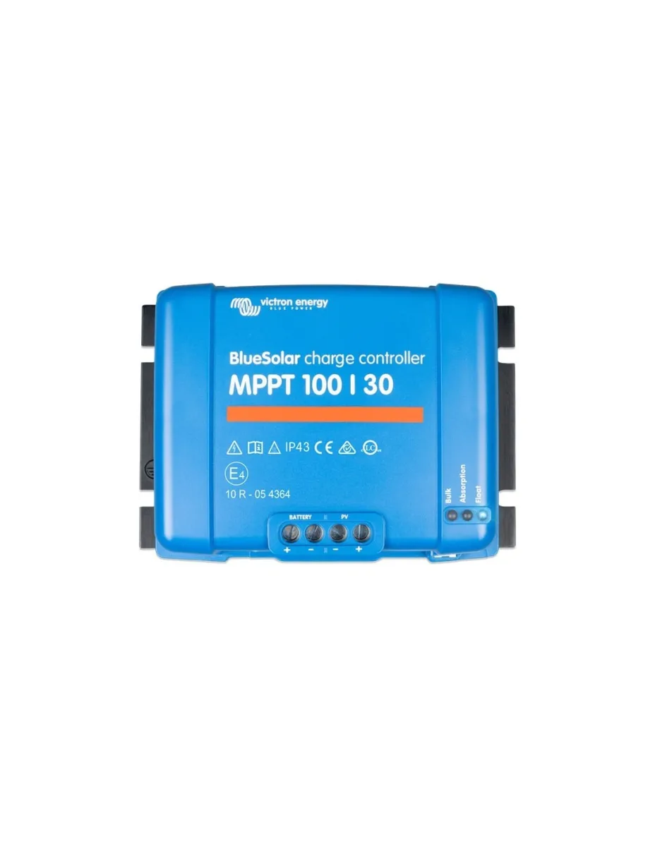 Regolatore di carica MPPT BlueSolar 100/30 100Voc 30A Victron Energy - SCC020030200