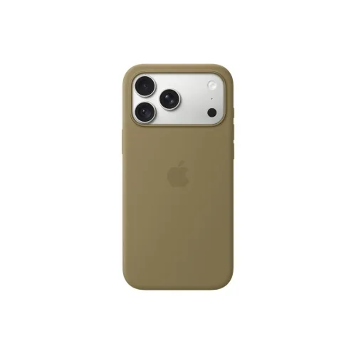 Apple iPHONE 18 Pro Max Cover in Silicone Originale Magsafe Olive