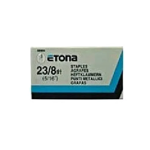 Etona Serie 23/8 mm Punti Acciaio Confezione 10X1.000 Punti