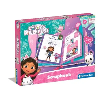Clementoni Gabby's Scrapbook Album Adesivi Diario Segreto Attivita' Creative