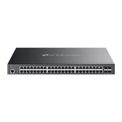 SWITCH 48P GIGABIT 4PORT 10GE SFP+ MANAGED 40PORT POE+ E 8POE++ RJ45