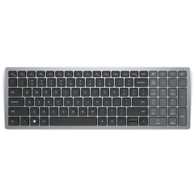 Dell KB740 Tastiera Compatta Senza Fili Multi-Device Bluetooth Qwerty Italiano Colore Grigio Nero
