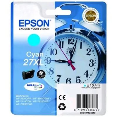 Epson 27 XL Cartuccia Ciano