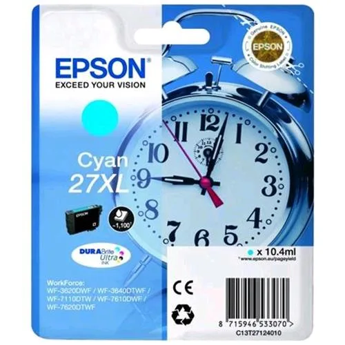 Epson 27 XL Cartuccia Ciano