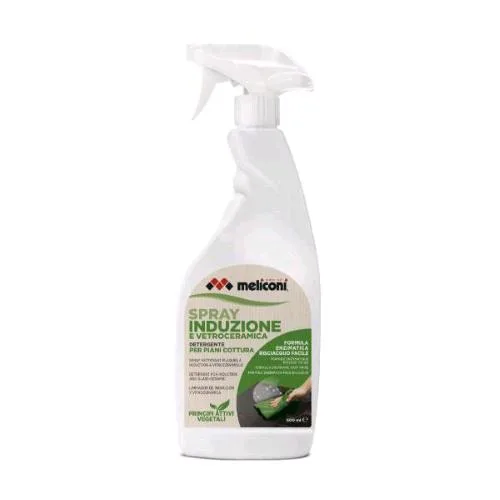 Meliconi Detergente Spray per Piano Cottura a Induzione e Vetroceramica