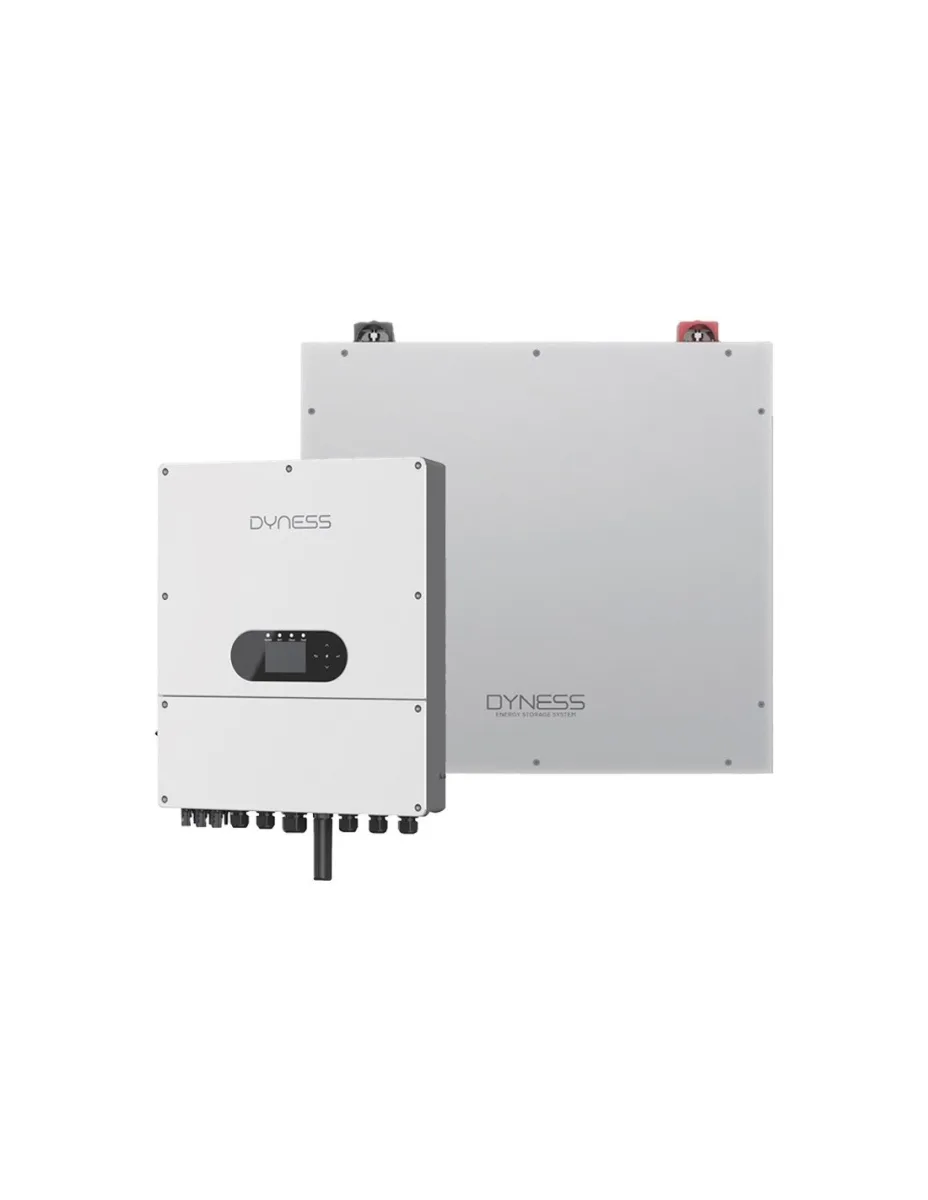 Kit fotovoltaico ibrido 6,24 kWp con accumulo 5,12 kWh – 12 moduli 520 W, inverter 6 kW Dyness, protezioni AC/DC e cavi